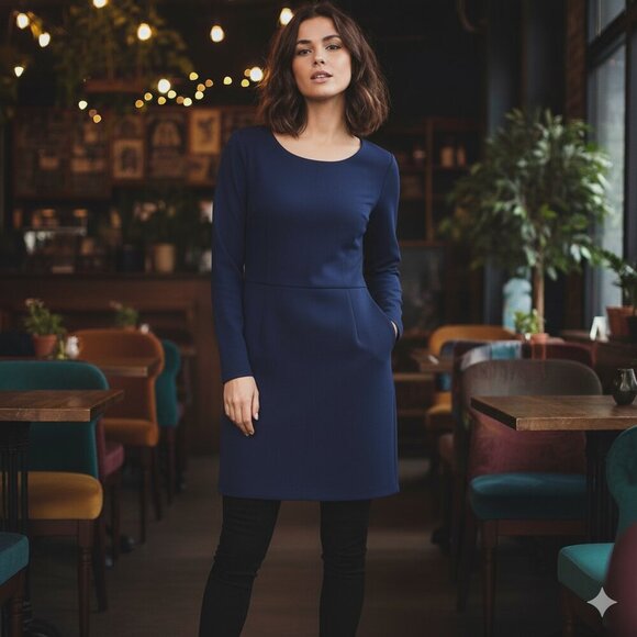 Jade Melody Blue dress size medium new with tags - Picture 1 of 14